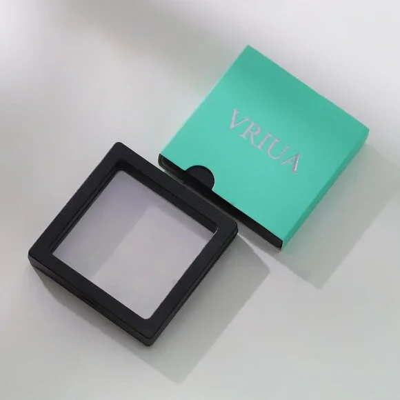 Diamond Necklaces for Women 14K Gold Silver Gold Plated Dainty Necklace Five Dia - Picture 8 of 8